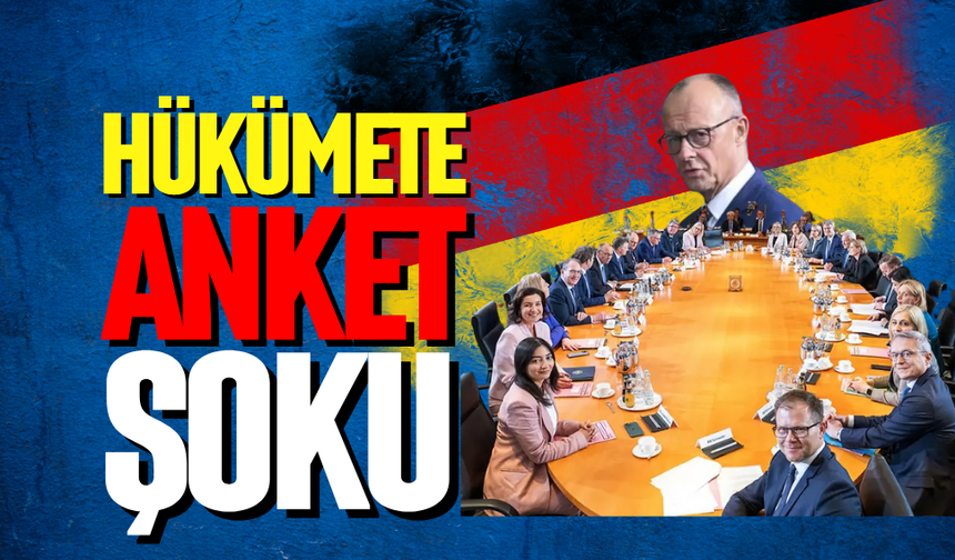 Hükümete anket şoku