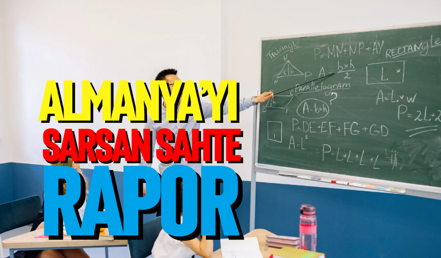 Almanya'yı sarsan sahte rapor