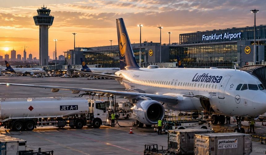 LUFTHANSA, FRANKFURT'TA YAKIT TEDARİKİ İÇİN ÖNLEM ALDI