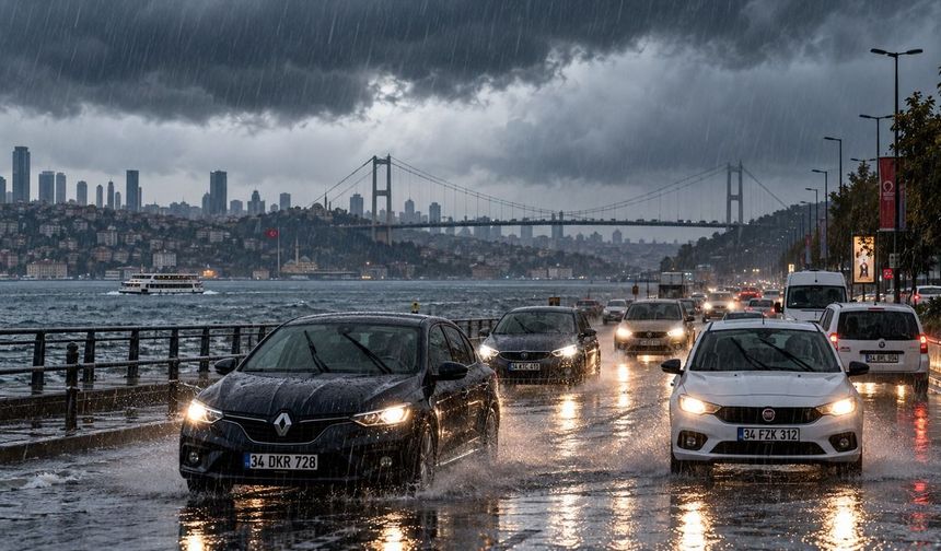 İSTANBUL İÇİN KUVVETLİ YAĞIŞ UYARISI YAPILDI