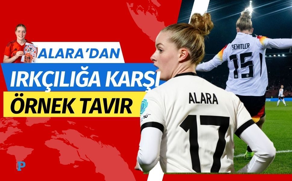 Milli yıldız Alara’dan  ırkçılara karşı önlem