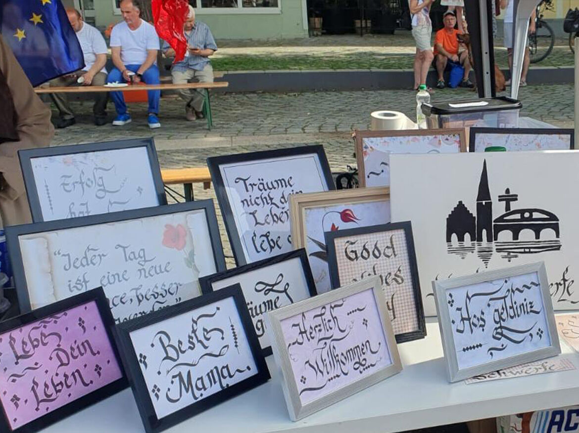 Schwerte Festival Kaligrafi Standi